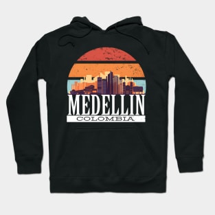 Medellin Colombia Skyline Medellin Hoodie